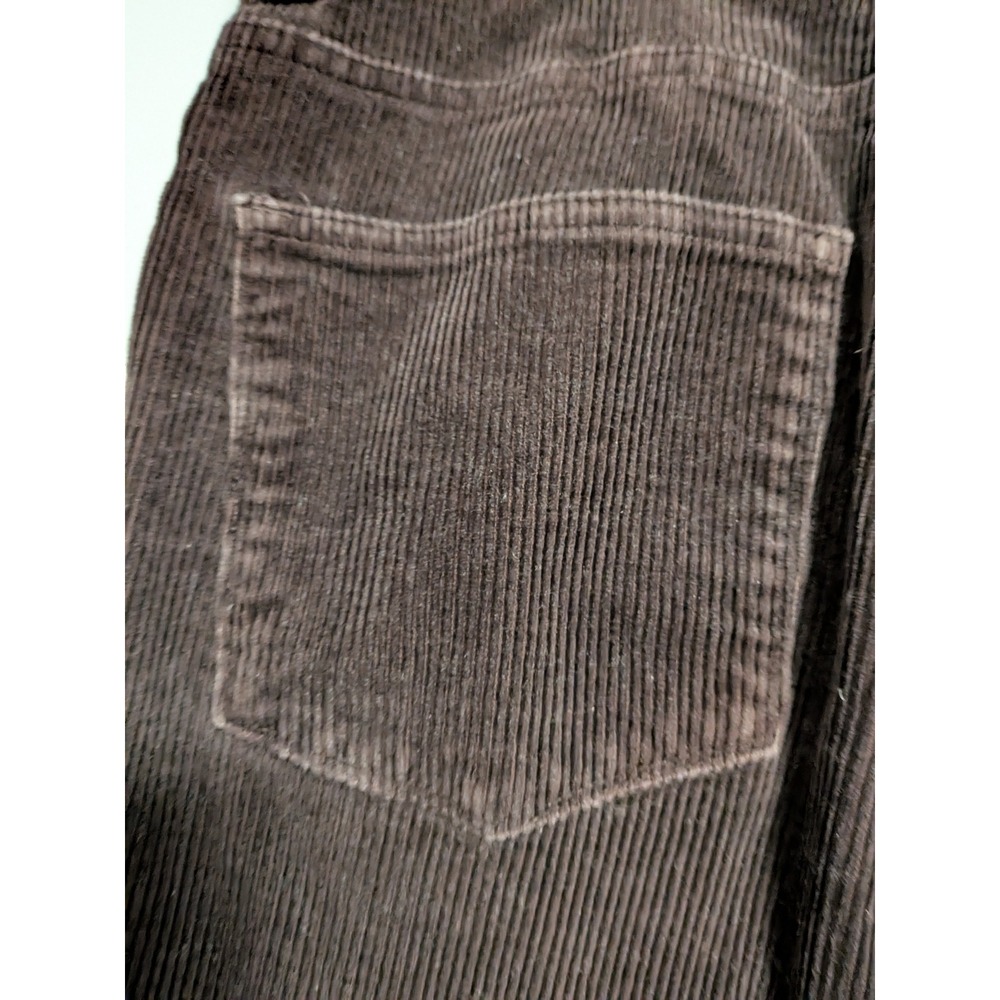 Lauren Ralph Lauren Brown Corduroy Pants Classic Bootcut Womens 12 LRL Jeans Co - Picture 11 of 13